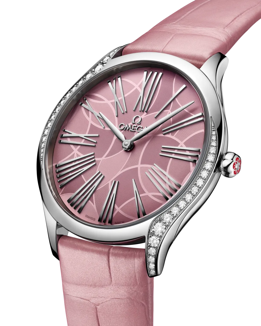 Omega De Ville Trésor Otomatik Pembe 42818366010001 detay görseli 2