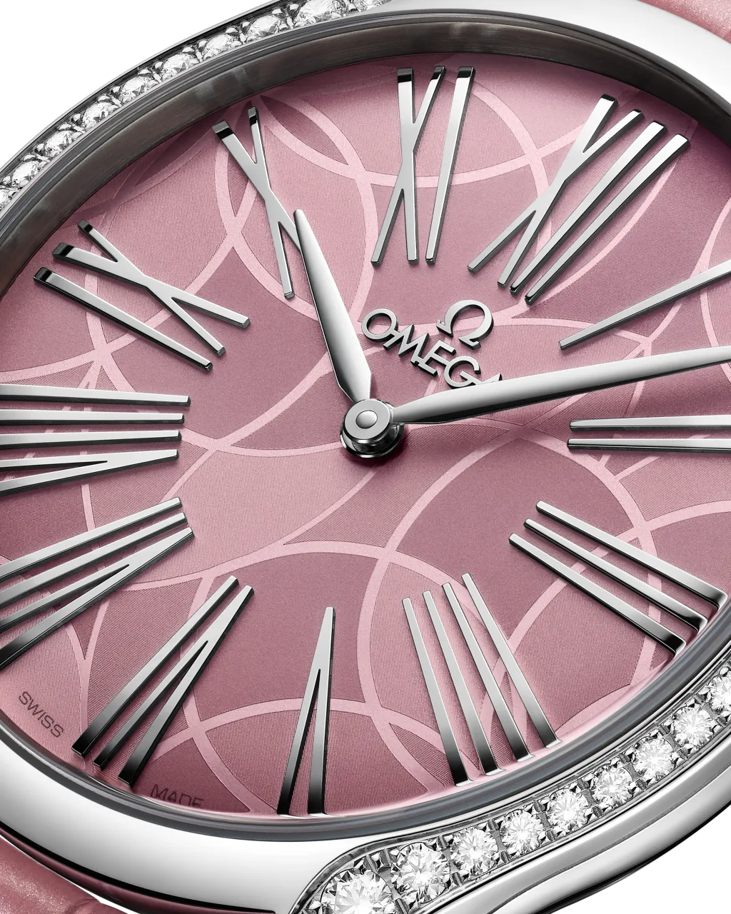 Omega De Ville Trésor Otomatik Pembe 42818366010001 detay görseli 3