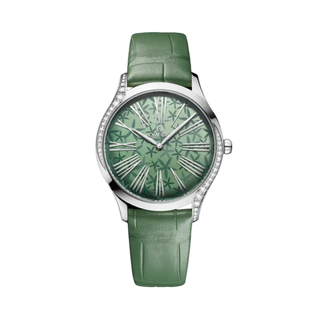 Beğenmek için çift tıkla Omega De Ville Trésor Green Otomatik 42818366010002 Görsel 1