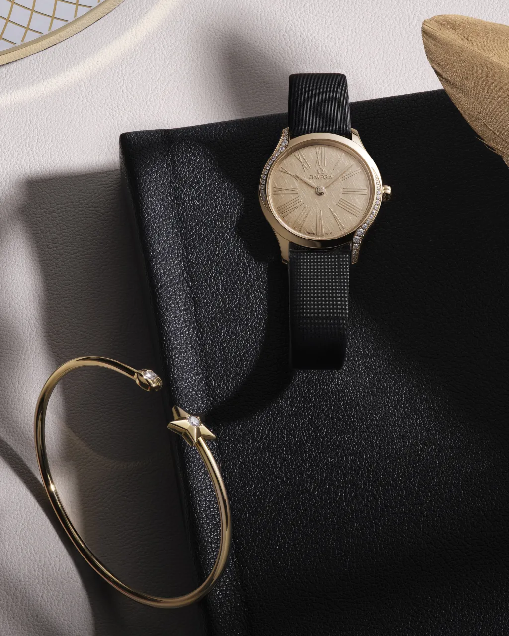 Omega De Ville Mini Trésor Moonshine Gold 42857266099001 detay görseli 4