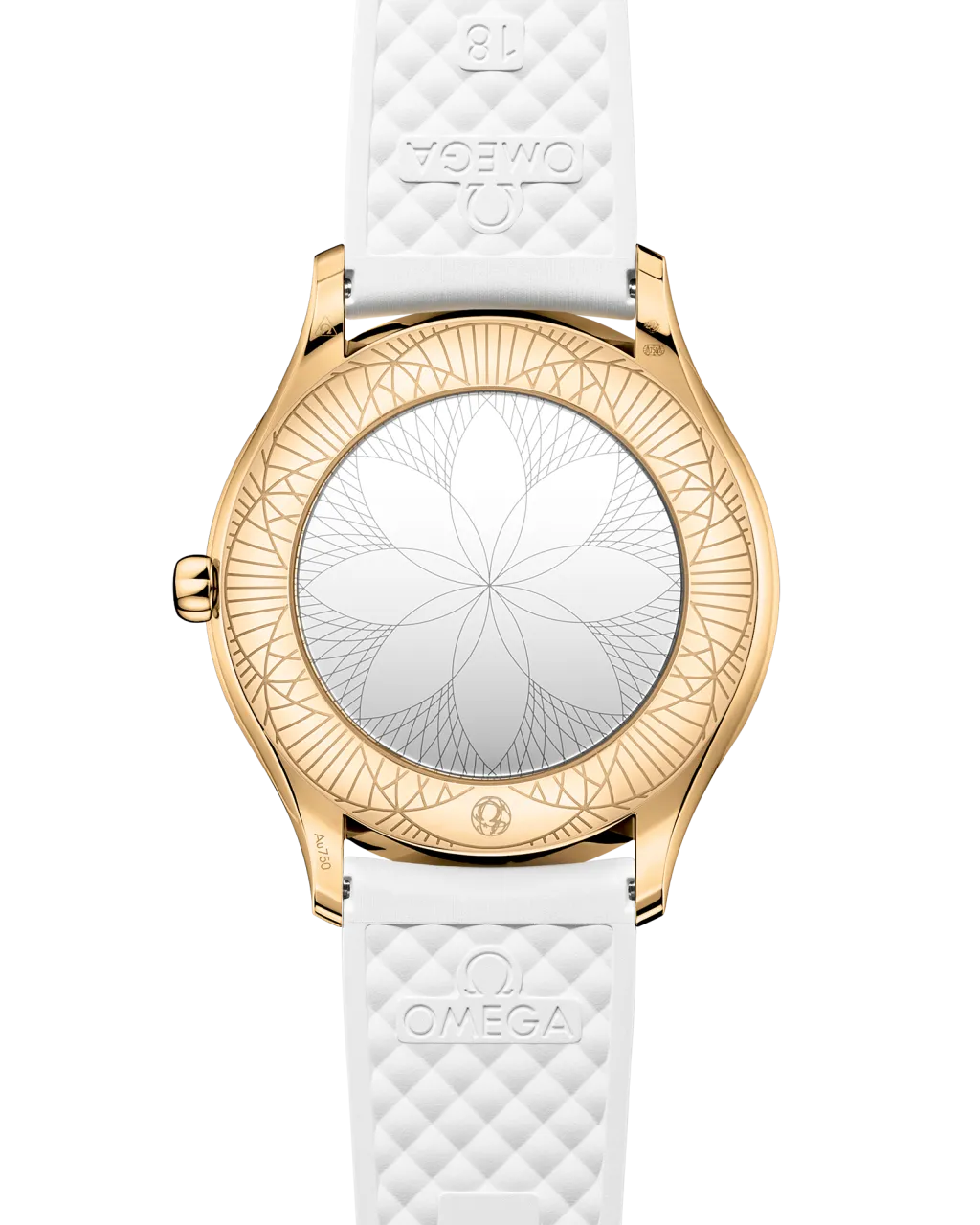 Omega De Ville Trésor Moonshine™ Gold on Rubber Strap 42857366004001 detay görseli 1