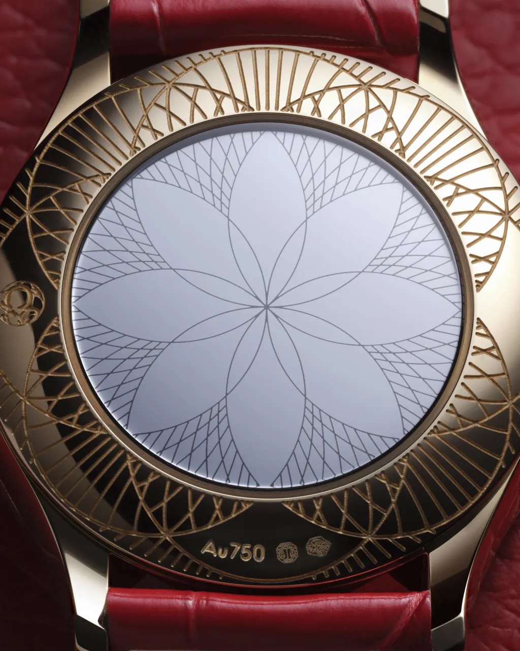 Omega De Ville Mini Trésor Moonshine Gold on Alligator 42858266004003 detay görseli 4