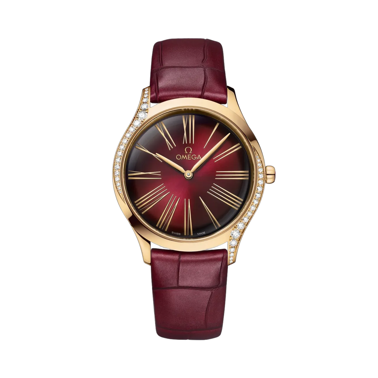 Omega De Ville Trésor Moonshine™ Gold Leather Strap 42858366011001