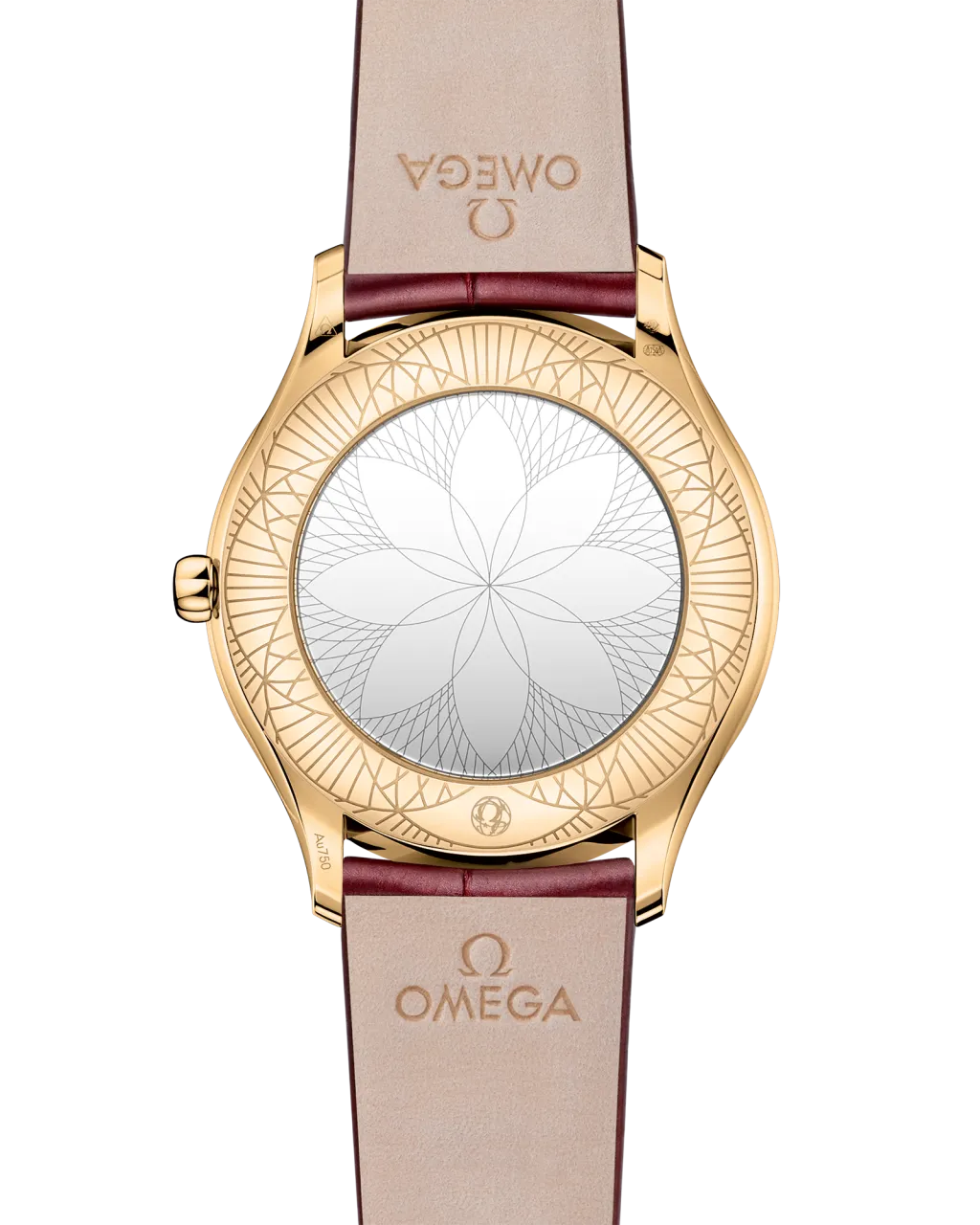 Omega De Ville Trésor Moonshine™ Gold Leather Strap 42858366011001 detay görseli 1