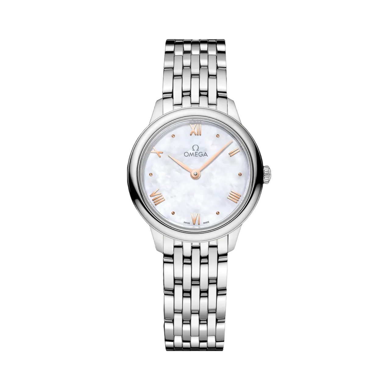 Omega De Ville Prestige White Mother-of-Pearl Otomatik 43410286005001