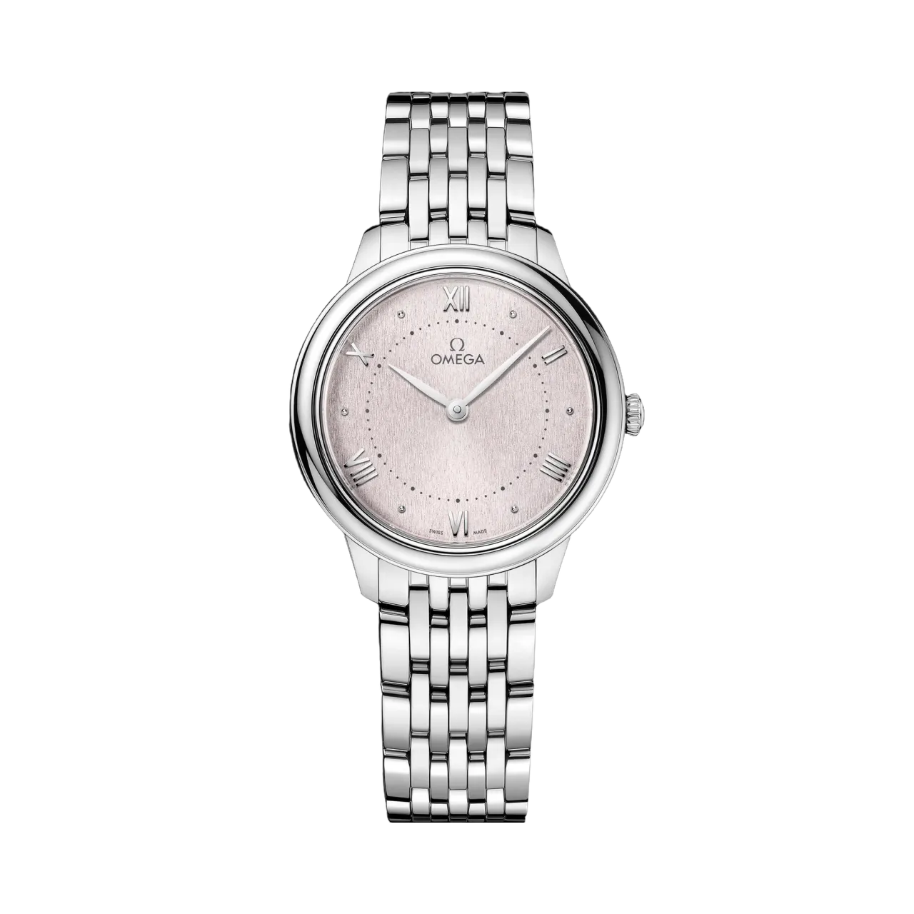 Omega De Ville Prestige Silvery Rose Otomatik 43410306002001