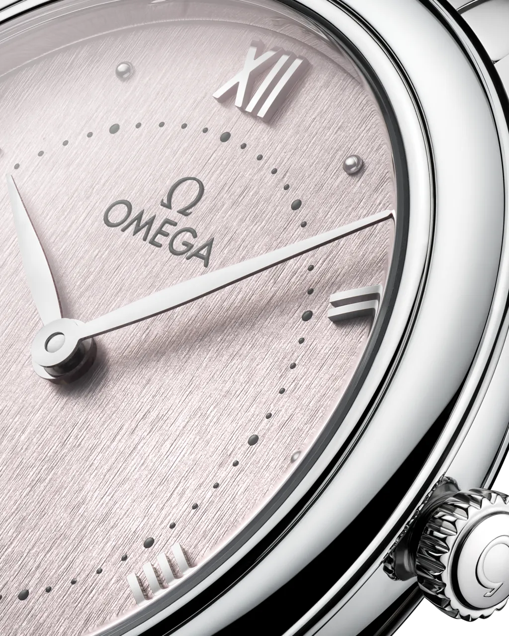 Omega De Ville Prestige Silvery Rose Otomatik 43410306002001 detay görseli 2