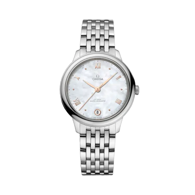 Omega De Ville Prestige White Mother-Of-Pearl Otomatik 43410342005001 Görsel 1