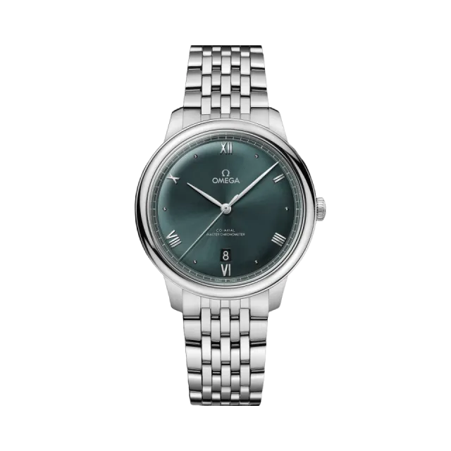 Beğenmek için çift tıkla Omega De Ville Prestige Otomatik Green 43410402010001 Görsel 1