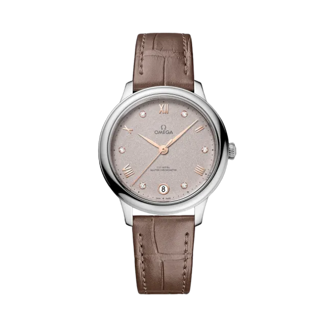 Beğenmek için çift tıkla Omega De Ville Prestige 34 mm Grey Otomatik 43413342052002 Görsel 1