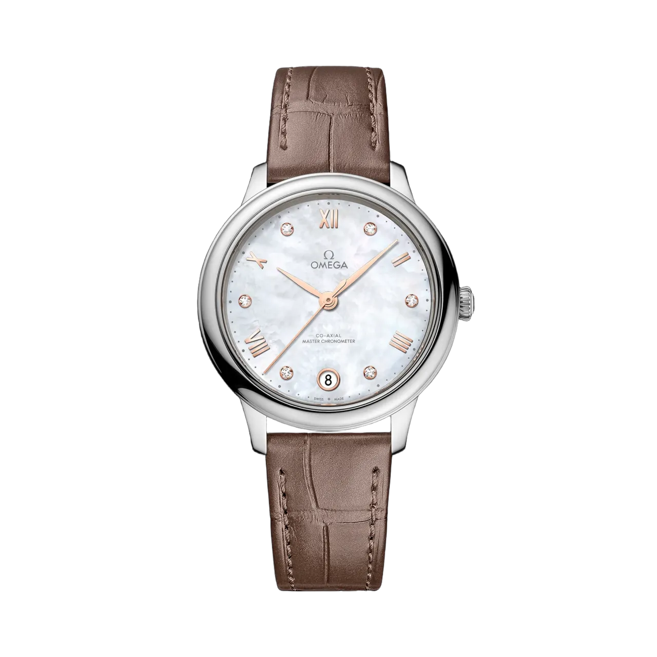 Omega De Ville Prestige Otomatik Beyaz 43413342055001