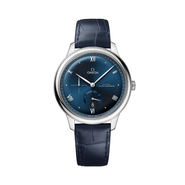 Beğenmek için çift tıkla Omega De Ville Prestige Otomatik Mavi 43413412103002 Görsel 1