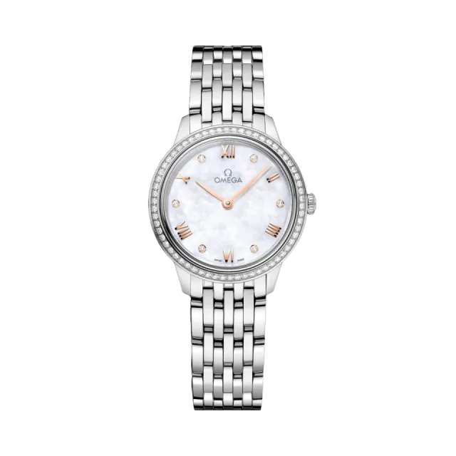Beğenmek için çift tıkla Omega De Ville Prestige White Mother-Of-Pearl 43415286055001 Görsel 1