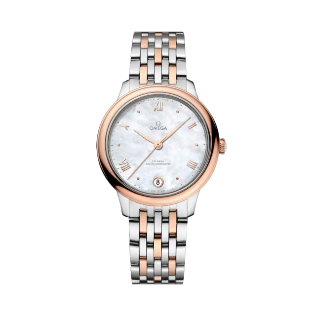 Omega De Ville Prestige Sedna Gold on Steel 43420342005001 Görsel 1