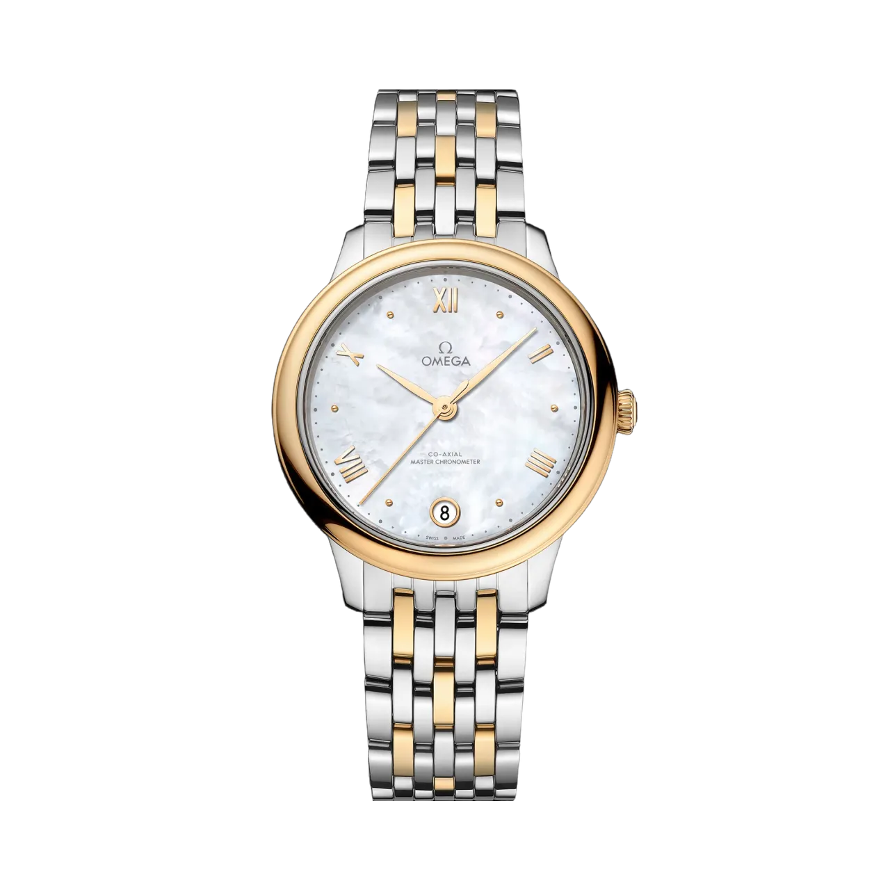 Omega De Ville Prestige 34 mm Steel - Yellow Gold 43420342005002