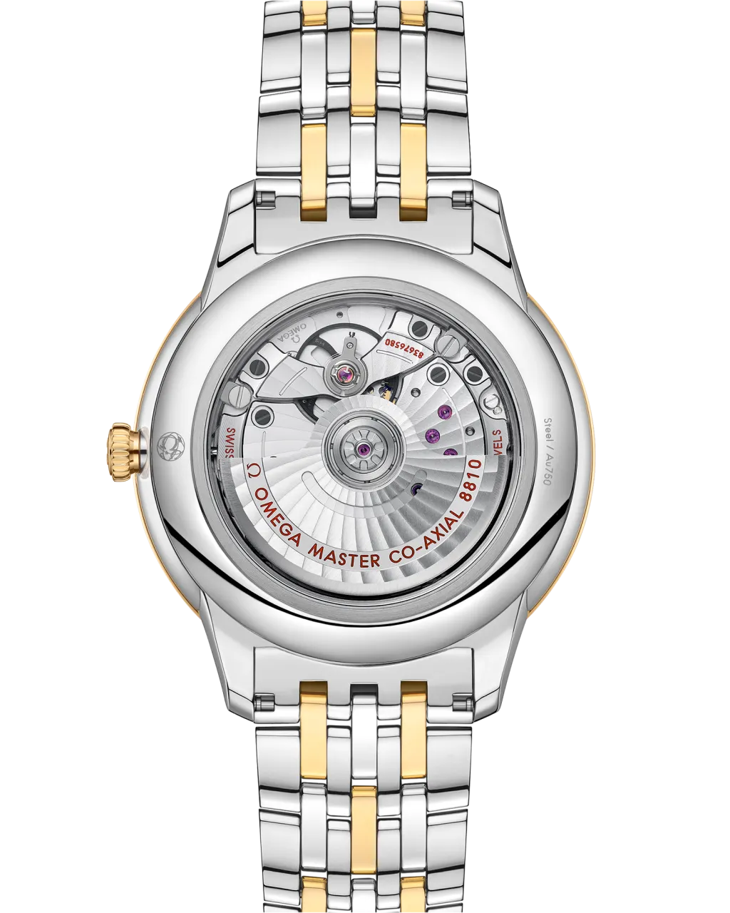 Omega De Ville Prestige 41 mm Steel - Yellow Gold 43420412102001 detay görseli 1