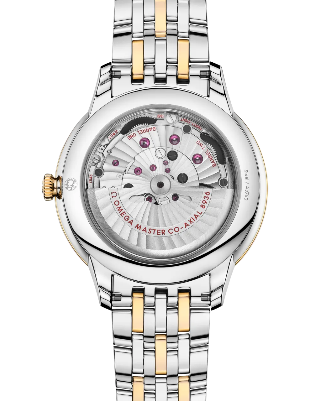 Omega De Ville Prestige 42 mm Steel - Yellow Gold 43420422210001 detay görseli 1