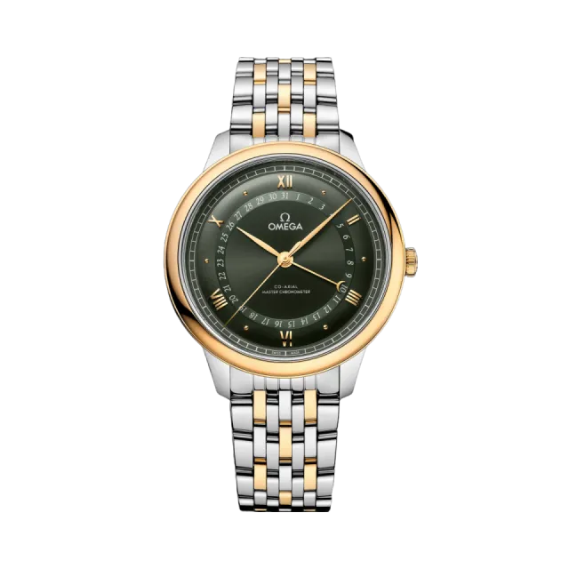 Beğenmek için çift tıkla Omega De Ville Prestige 42 mm Steel - Yellow Gold 43420422210001 Görsel 1