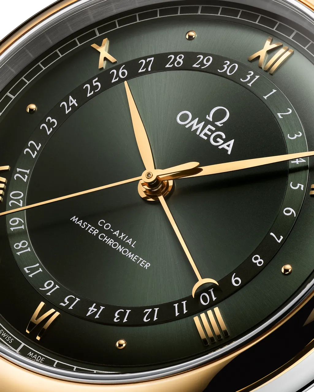 Omega De Ville Prestige Yellow Gold On Alligator 43423422210001 detay görseli 3
