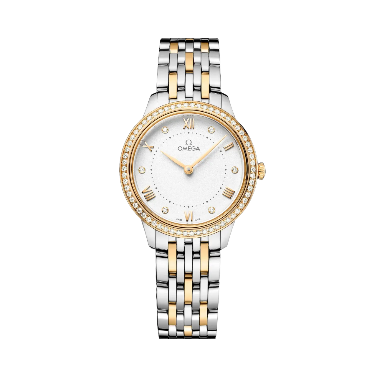 Omega De Ville Prestige Silver Otomatik 43425306052002