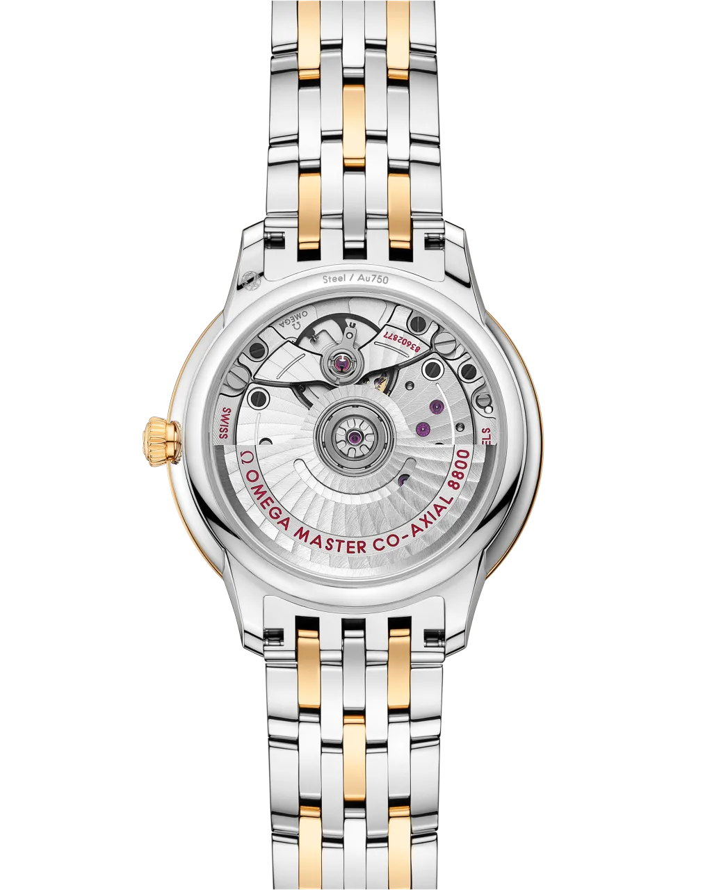 Omega De Ville Prestige Yellow Gold on Steel 43425342055002 detay görseli 1