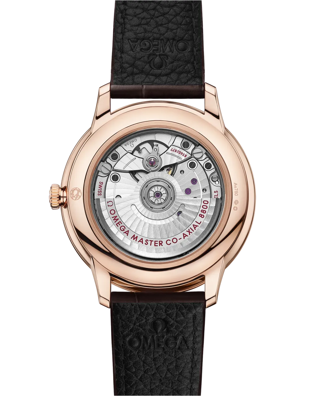 Omega De Ville Prestige Sedna Gold Leather Strap 43453402002001 detay görseli 1