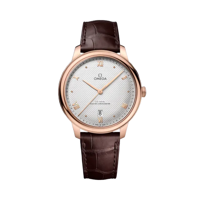Beğenmek için çift tıkla Omega De Ville Prestige Sedna Gold Leather Strap 43453402002001 Görsel 1