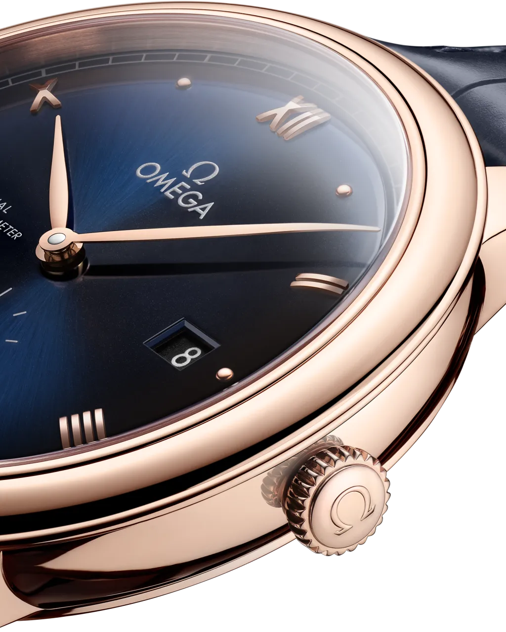 Omega De Ville Prestige Sedna™ Gold Blue 43453412003001 detay görseli 2