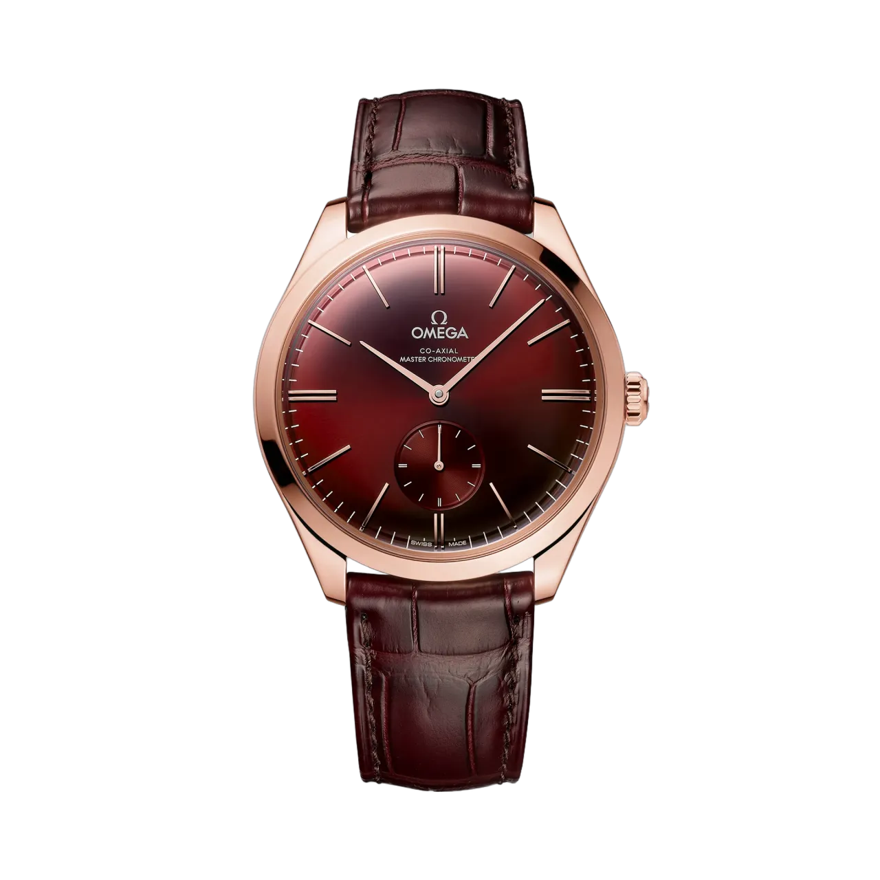 Omega De Ville Trésor Otomatik Burgundy 43553402111002