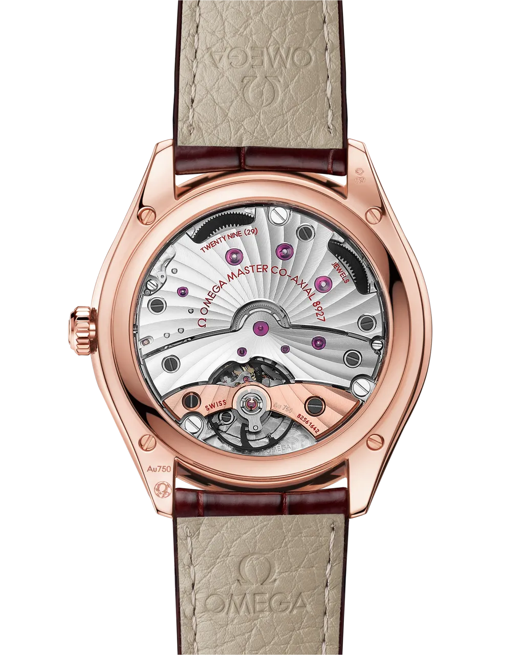 Omega De Ville Trésor Otomatik Burgundy 43553402111002 detay görseli 1