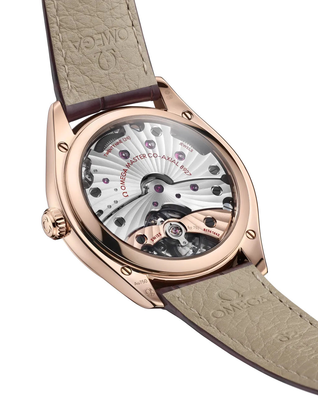 Omega De Ville Trésor Otomatik Burgundy 43553402111002 detay görseli 2