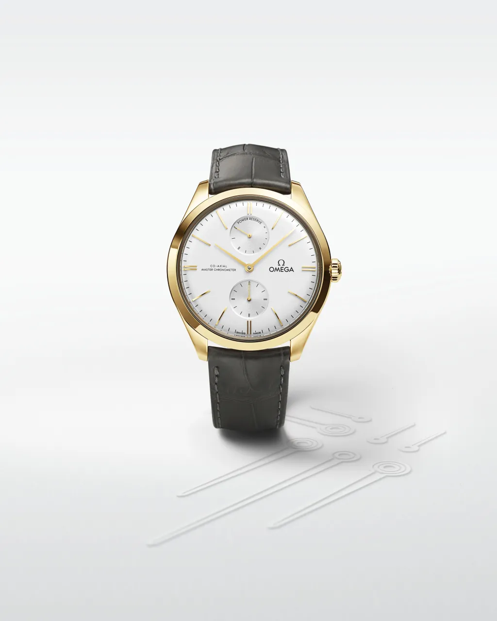 Omega De Ville Trésor 40 mm Silver Otomatik 43553402202001 detay görseli 4