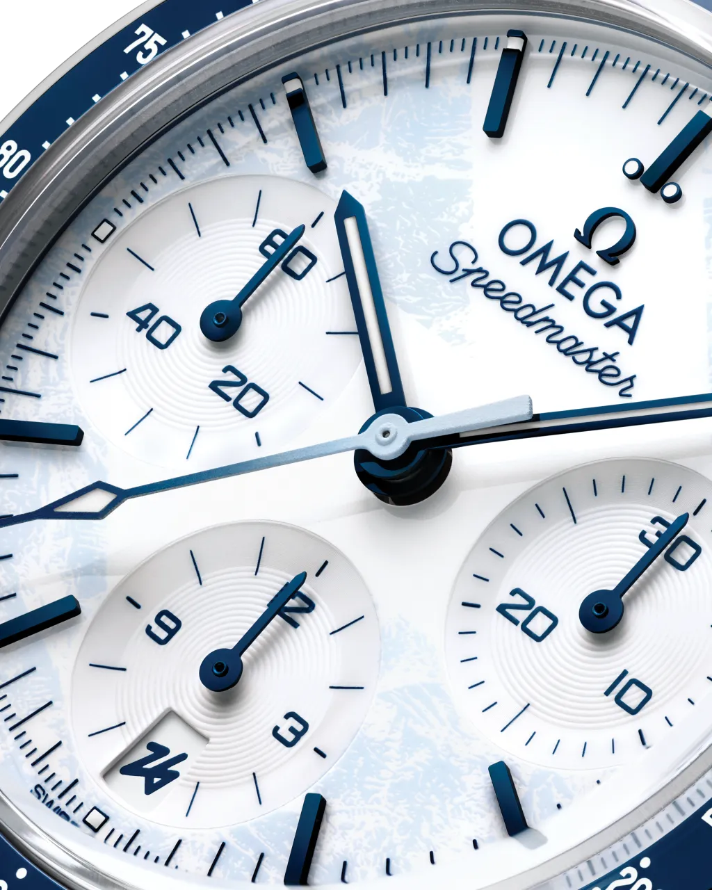 Omega Speedmaster 38 Milano Cortina 2026 Otomatik 52230385004001 detay görseli 2