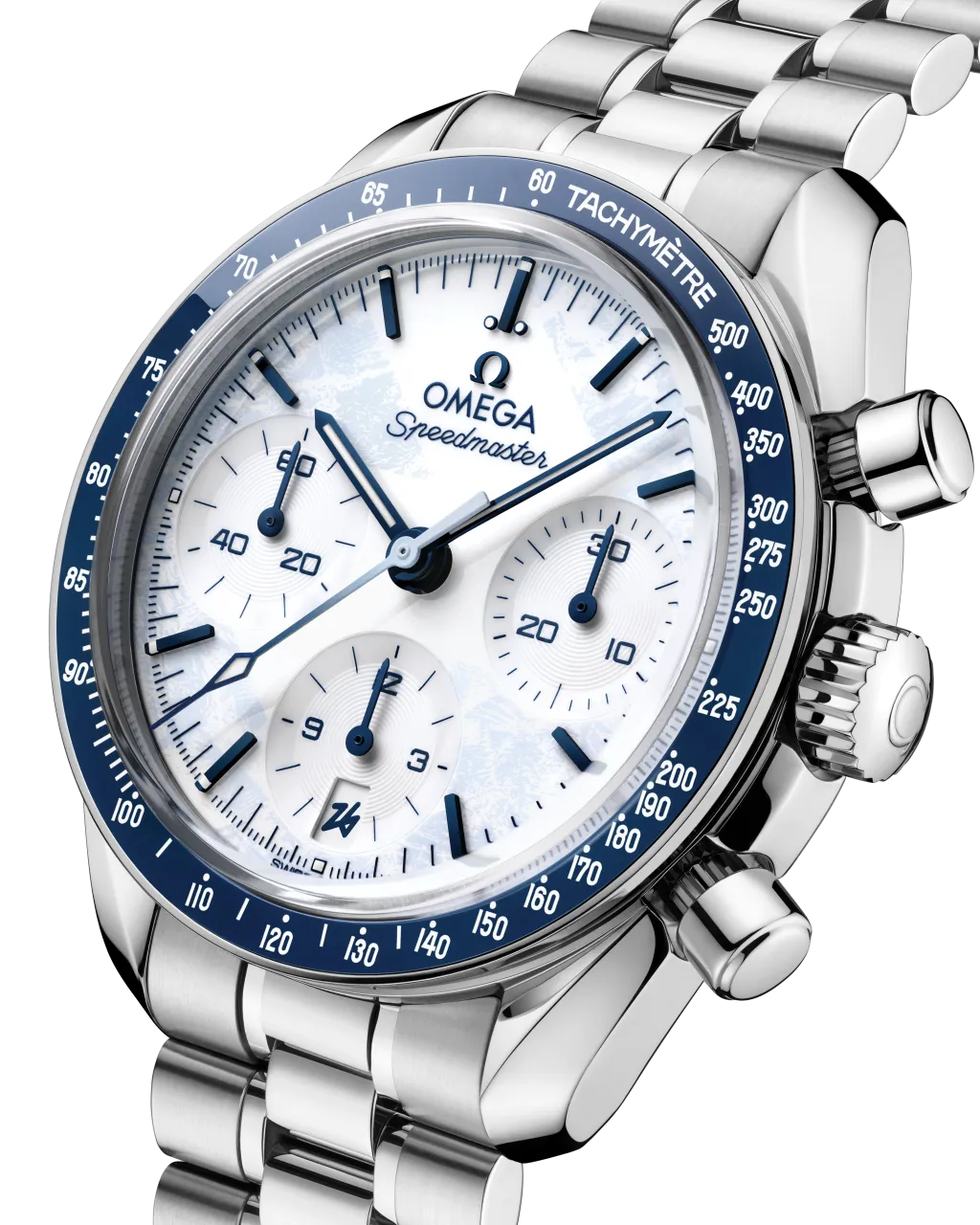 Omega Speedmaster 38 Milano Cortina 2026 Otomatik 52230385004001 detay görseli 3