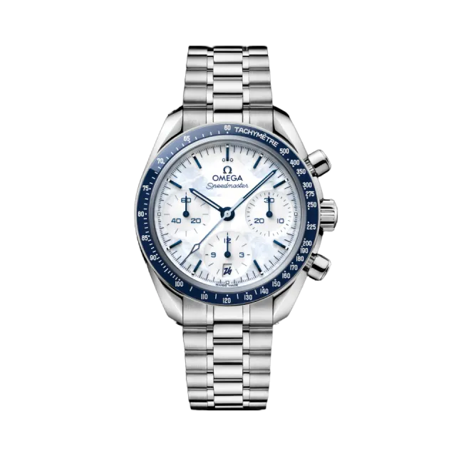 Beğenmek için çift tıkla Omega Speedmaster 38 Milano Cortina 2026 Otomatik 52230385004001 Görsel 1
