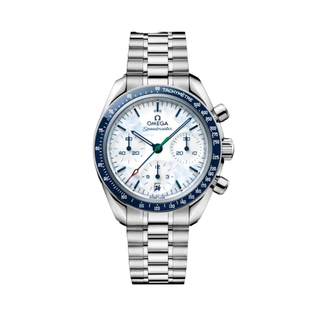 Beğenmek için çift tıkla Omega Speedmaster 38 Milano Cortina 2026 Otomatik 52230385004002 Görsel 1