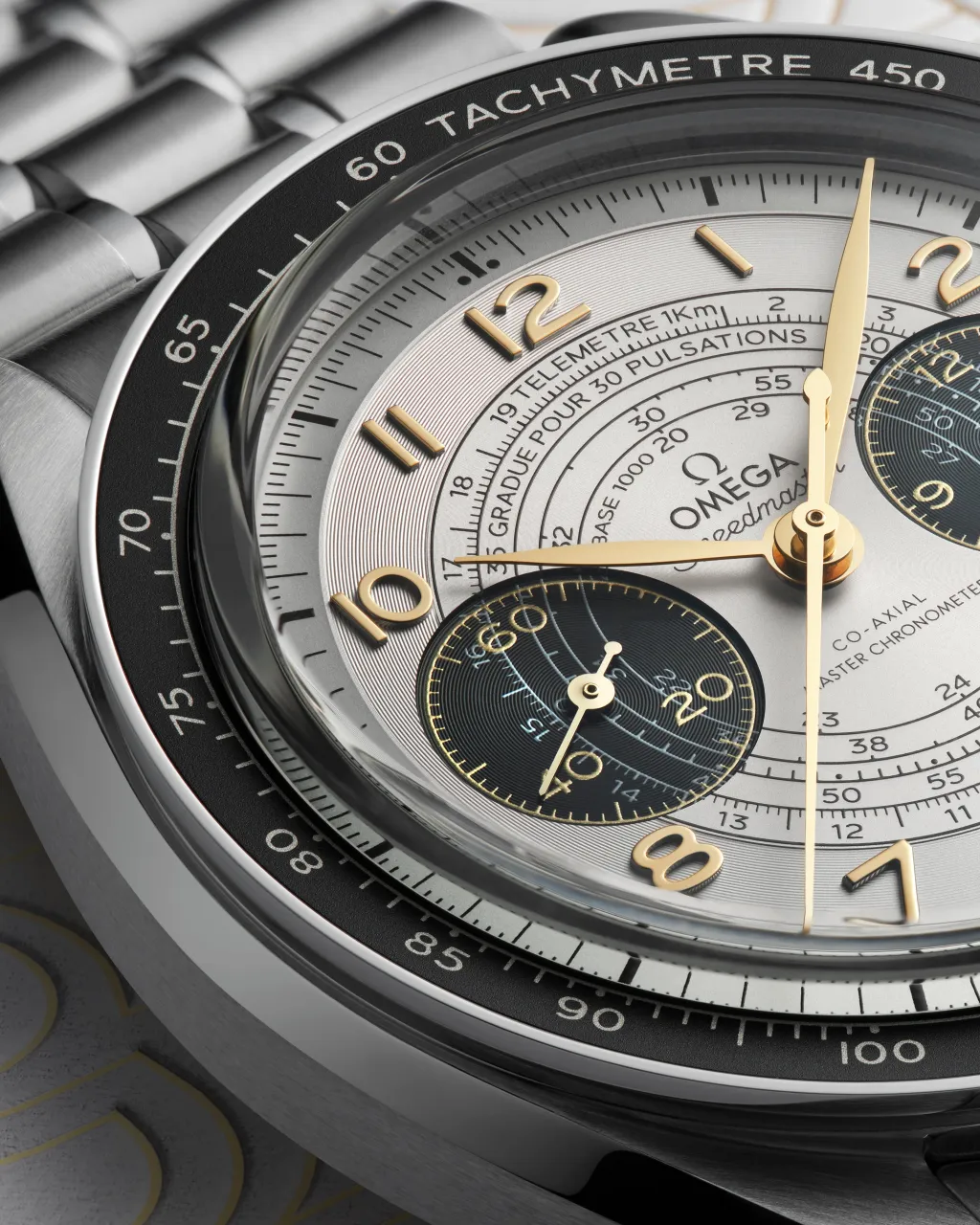 Omega Speedmaster Chronoscope Paris 2024 Otomatik Silver 52230435102001 detay görseli 3