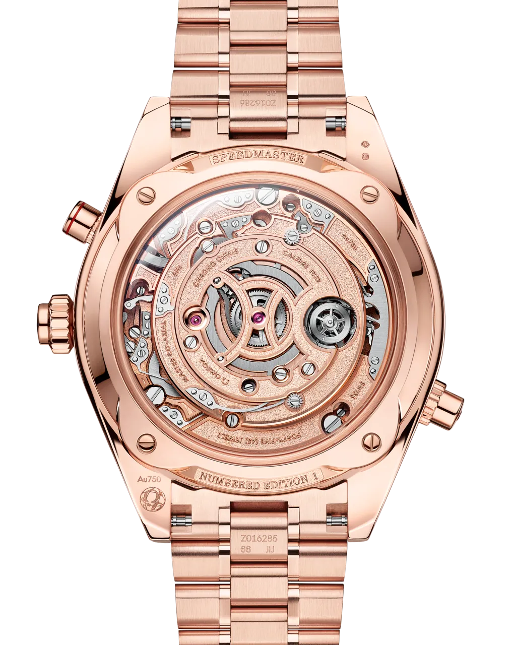 Omega Speedmaster Chrono Chime Sedna Gold 522504455203001 detay görseli 1