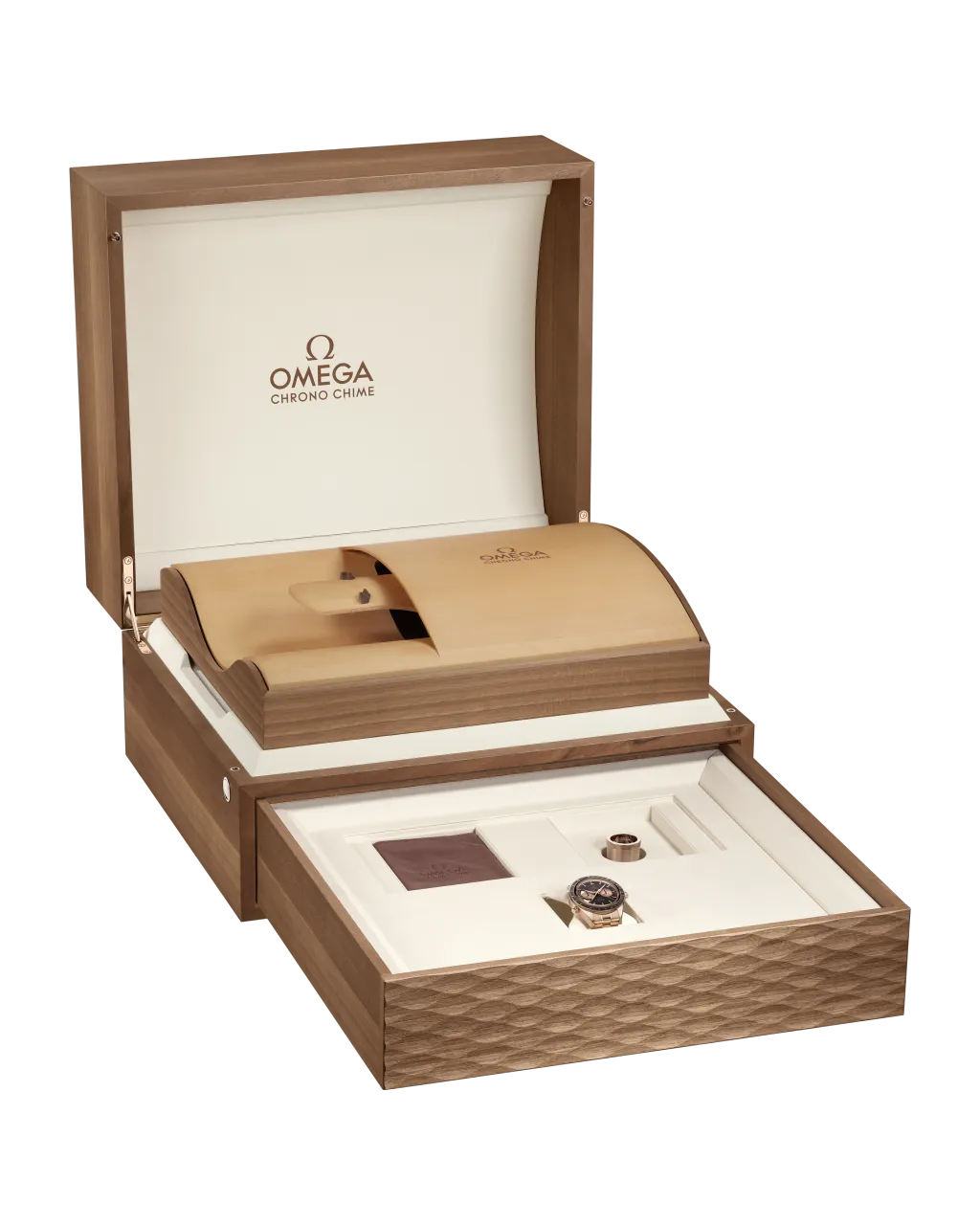 Omega Speedmaster Chrono Chime Sedna Gold 522504455203001 detay görseli 4