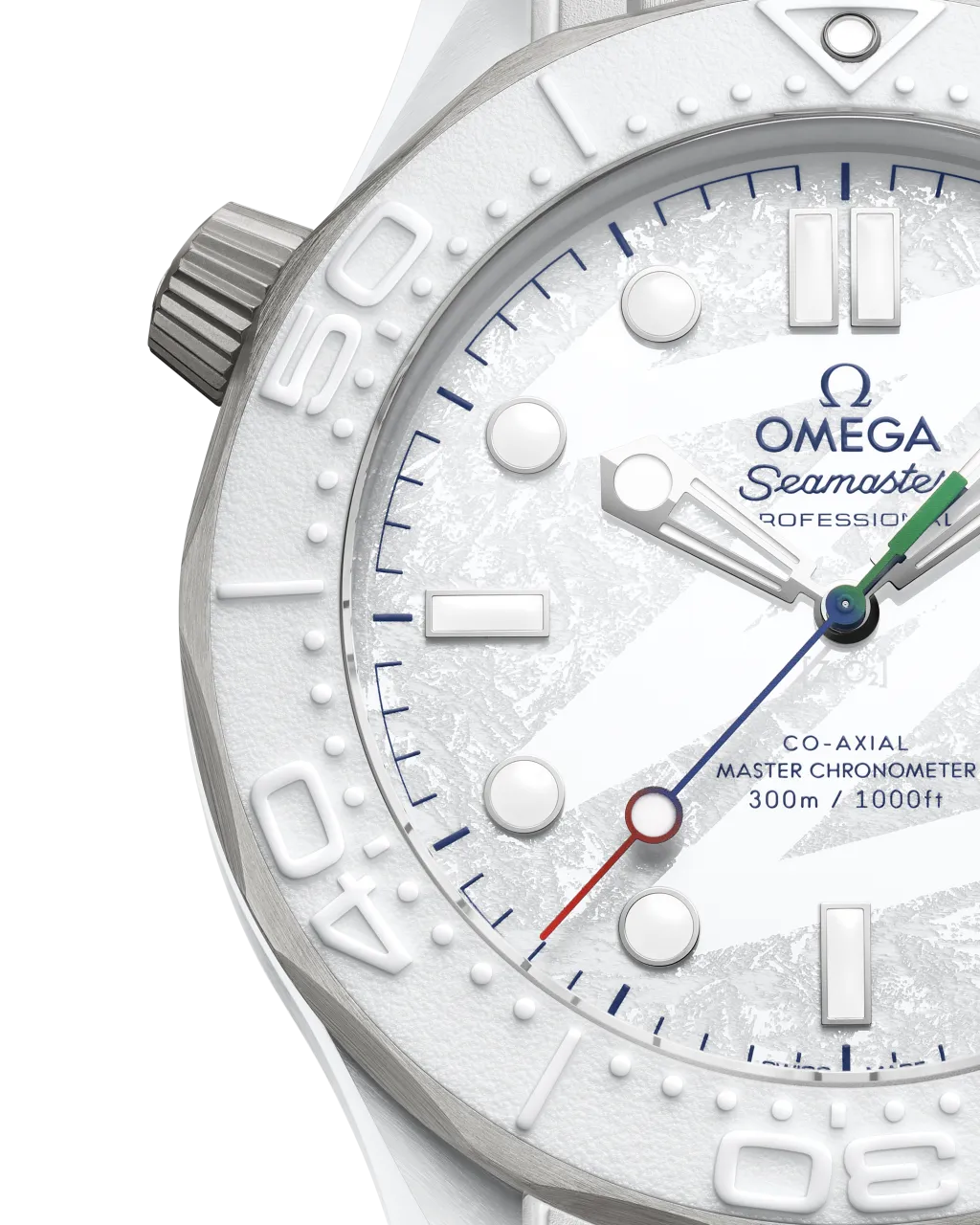Omega Seamaster Diver 300M Milano Cortina 2026 Otomatik 52292442004002 detay görseli 2