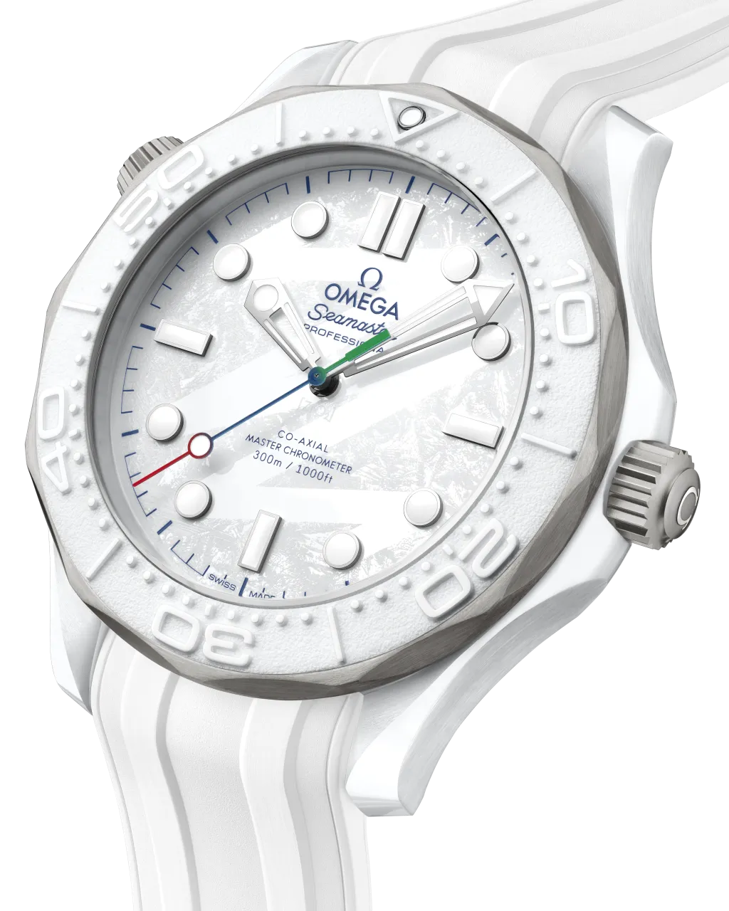 Omega Seamaster Diver 300M Milano Cortina 2026 Otomatik 52292442004002 detay görseli 3