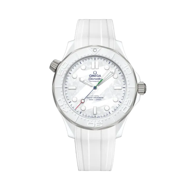 Beğenmek için çift tıkla Omega Seamaster Diver 300M Milano Cortina 2026 Otomatik 52292442004002 Görsel 1