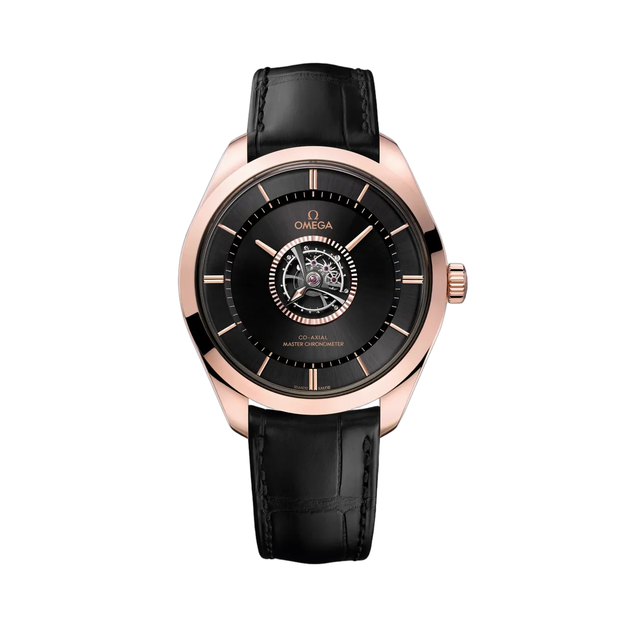 Omega De Ville Tourbillon Numbered Edition Otomatik Black 52953432201001