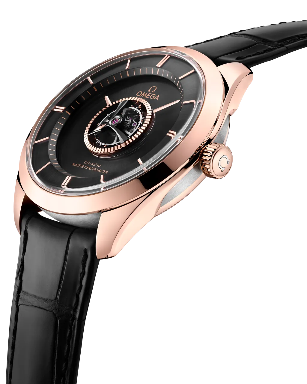 Omega De Ville Tourbillon Numbered Edition Otomatik Black 52953432201001 detay görseli 3