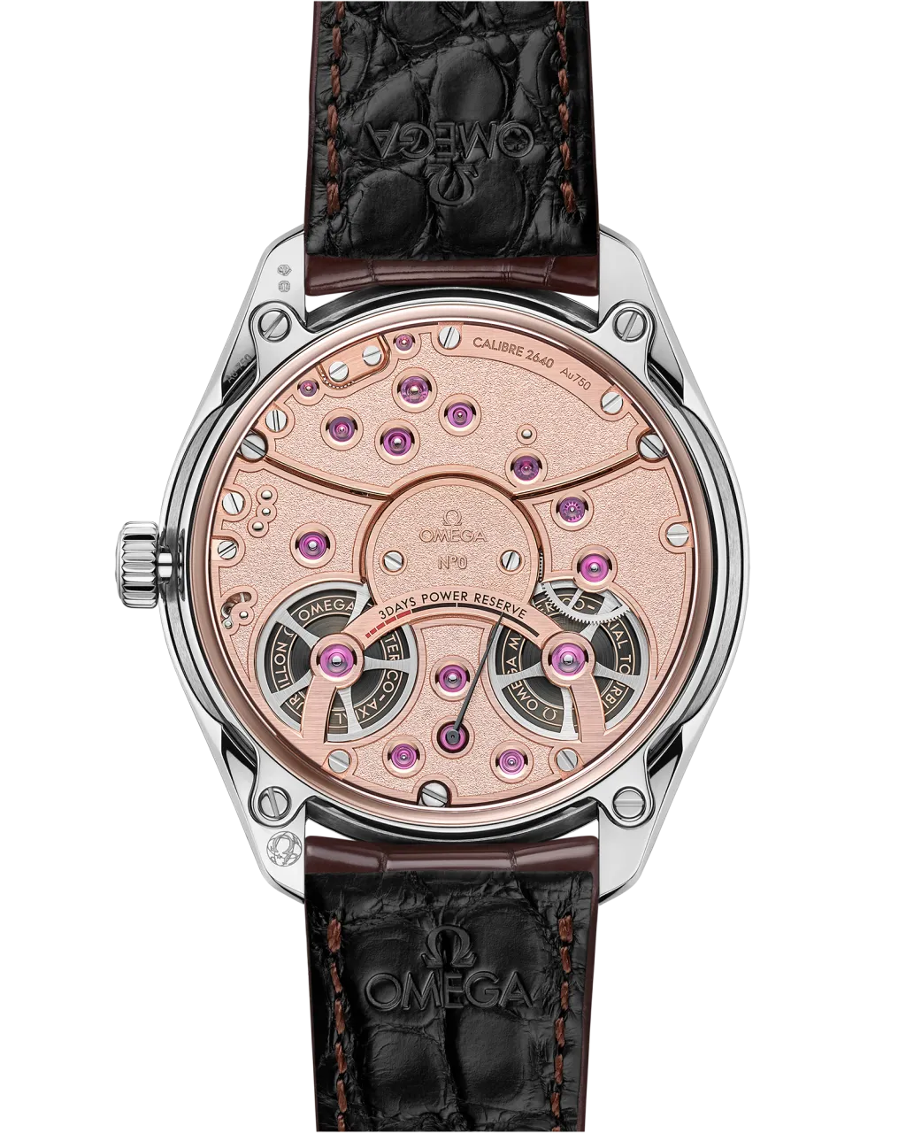 Omega De Ville Tourbillon Numbered Edition Brown 52953432299001 detay görseli 1