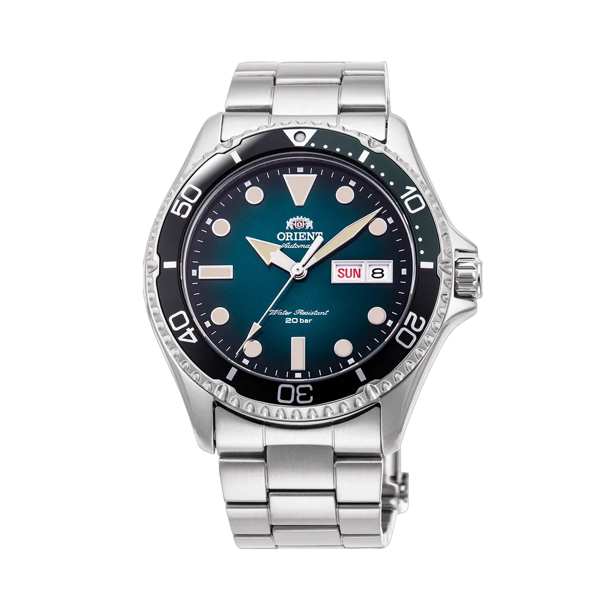 Orient Mako Vintage Blue/Green Otomatik RAA0811E