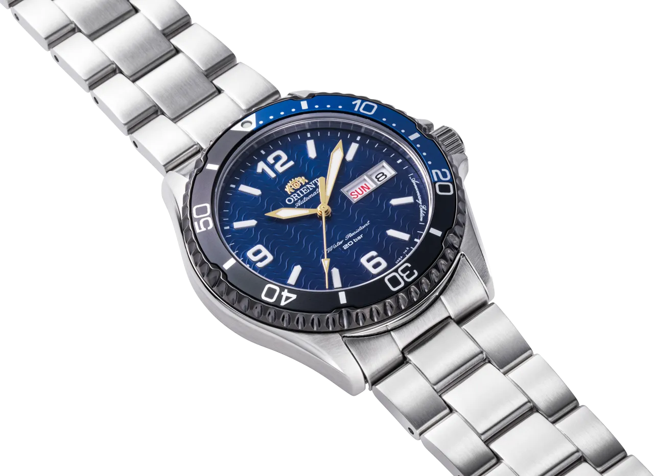 Orient Mako 20th Anniversary Edition Otomatik Mavi RA-AA0822L detay görseli 1