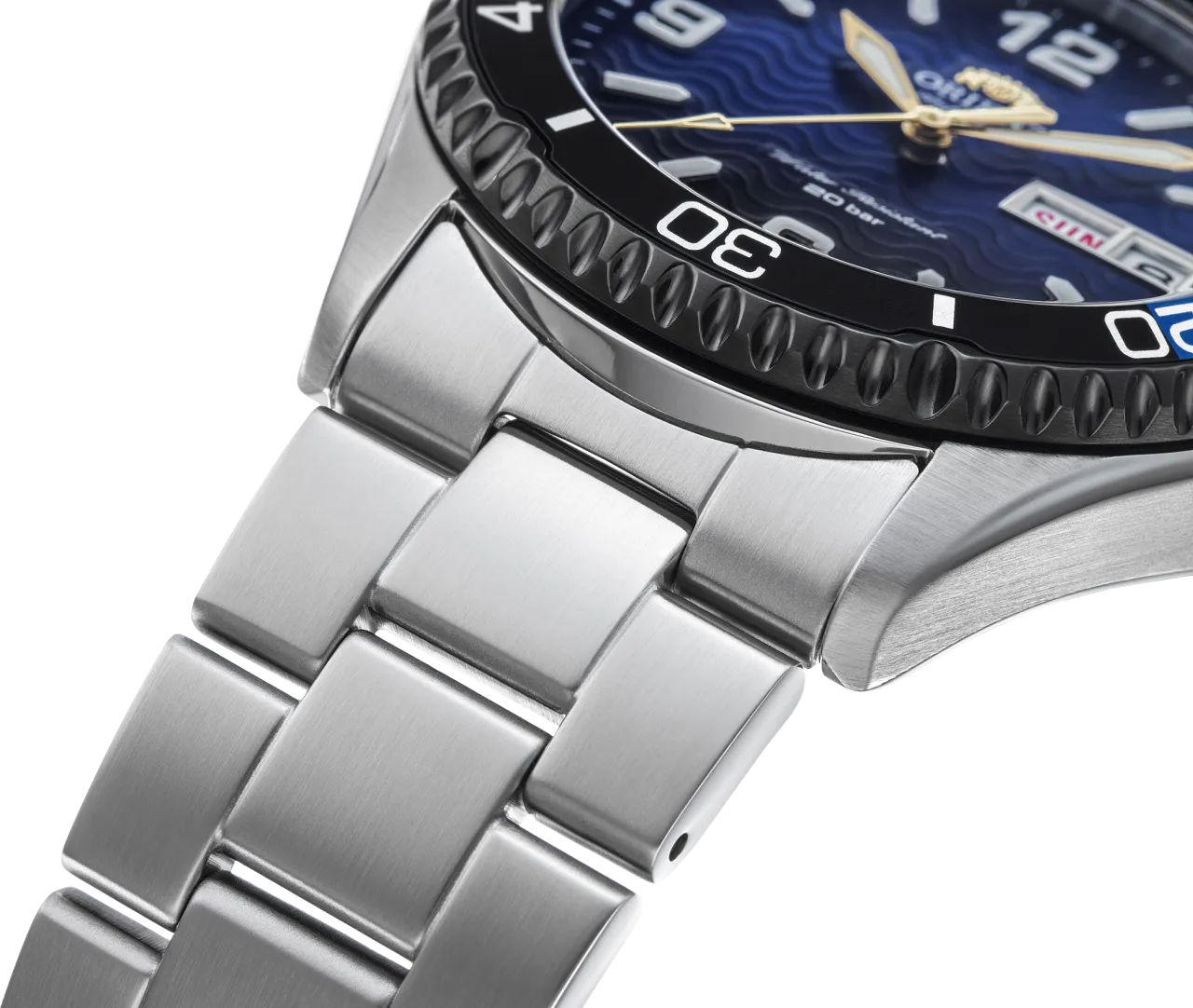 Orient Mako 20th Anniversary Edition Otomatik Mavi RA-AA0822L detay görseli 5