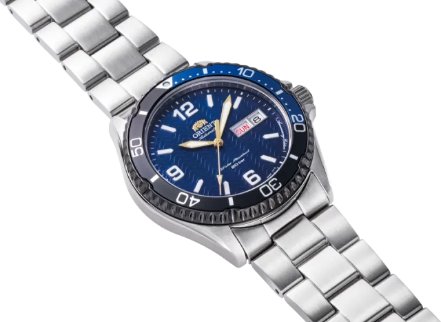 Orient Mako 20th Anniversary Edition Otomatik Mavi RA-AA0822L Görsel 2