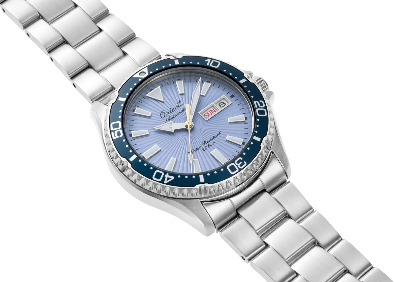 Orient Mako 75th Anniversary Limited Edition Otomatik Mavi RAAAA0823L detay görseli 1